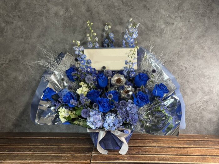 ブルーシルバーで格好良く